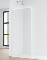 Mampara fija marco blanco modelo ASIA de Bathplus