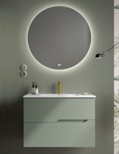 Mueble baño moderno suspendido modelo Bamboo de Coycama 2