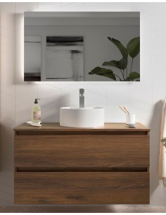 Mueble suspendido de baño modelo BEQUIA de Salgar 2