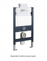 Bidé suspendido cuadrado bastidor