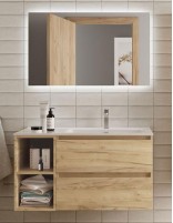 Muebles baño 2 cajones + 2 huecos modelo Bequia de Salgar