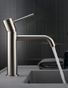 Grifo para lavabo cromo Monza de Imex ambiente 2