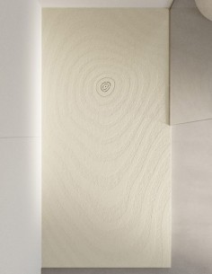 Plato de ducha Acquabella NATUR modelo con textura wave