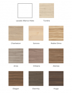 Mueble de baño 2 cajones modelo MANILA de Socimobel 2