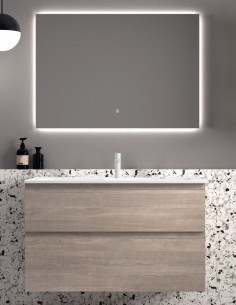 Avila Dos Carmen modelo mueble de baño con 2 cajones