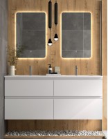 Avila Dos Carmen mueble de baño con 4 cajones modelo 120 y 140 cm.