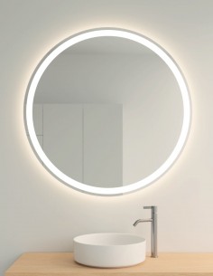 Espejo redondo con luz modelo ARENA de Manillons Torrent