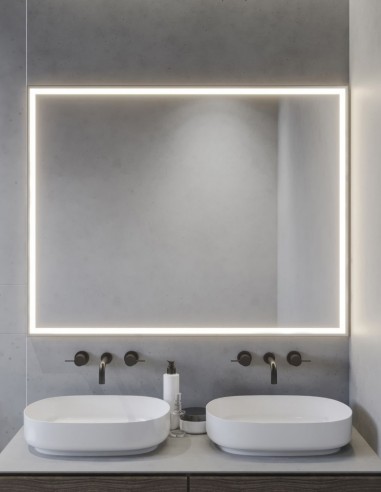 Espejo baño a medida modelo ORIOL de BathDecor