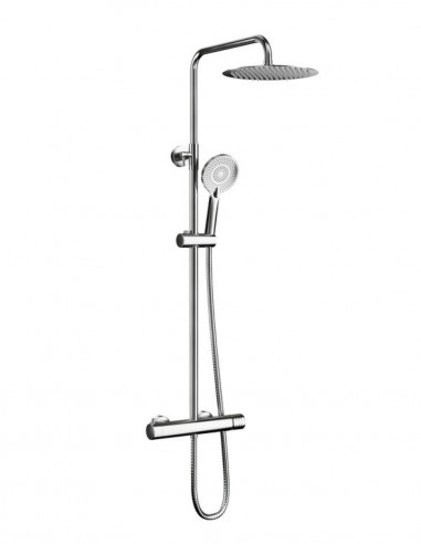 Columna de ducha vista cromo modelo HELIOS GME