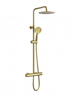 Columna de ducha vista oro modelo HELIOS de GME