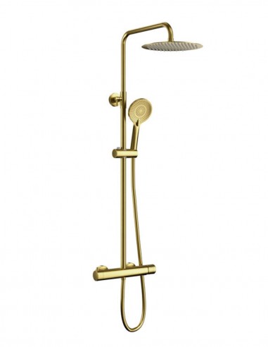 Columna de ducha vista oro modelo HELIOS de GME