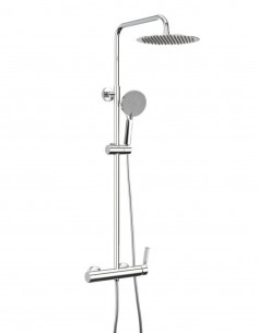 Columna de ducha vista cromada modelo RHIO de GME