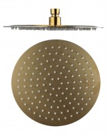 Rociador redondo oro a pared - de GME