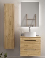 Mueble madera sobre encimera 60 cm.