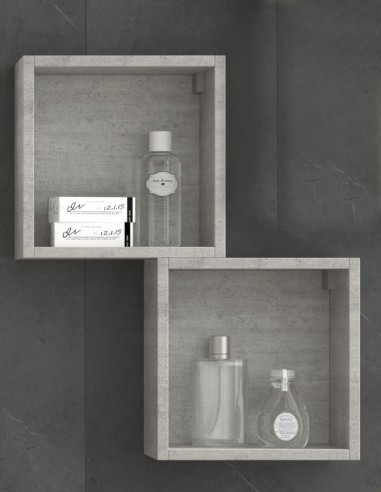 Módulo auxiliar de 1 hueco cemento