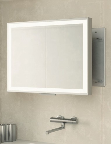 Espejo extensible baño - EXTEND horizontal o vertical de Manillons Torrent