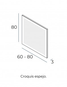 Espejo baño LED frontal y retroiluminada antivaho modelo BRIA Plus de Manillons Torrent 2