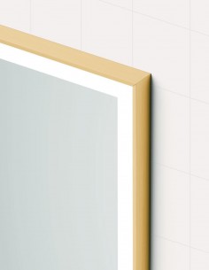 Espejo baño LED con marco modelo NOVA de Manillons Torrent 2