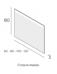 Espejo LED arenado modelo MARCUS de Manillons Torrent 2