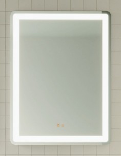 Espejo baño bordes redondeados modelo VITARA PLUS de Manillons Torrent