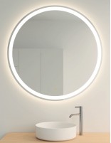 Espejo redondo con luz y antivaho modelo Arena Plus de Manillons Torrent