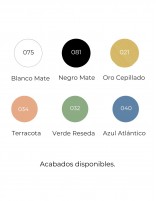 Espejo led con marco y antivaho redondo detalles