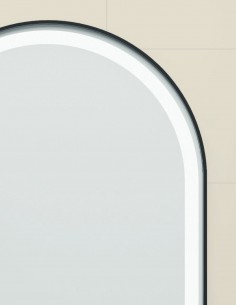 Espejo ovalado LED y marco modelo Dante de Manillons Torrent 2