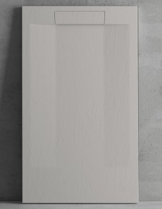 Plato de ducha pizarra con desagüe oculto modelo REUS de Bathplus