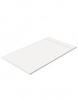 Plato de ducha carga mineral blanco