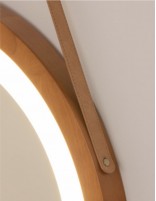 Espejo redondo led detalle