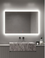 Espejo de baño con luz LED incorporada modelo PRAGA de LED Imex