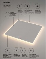 Espejo marco iluminado datos