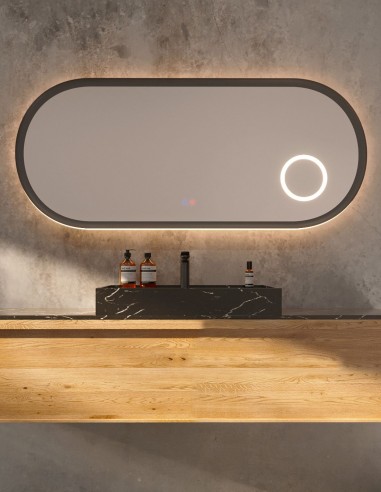 Espejo ovalado led modelo RIMINI de LED IMEX