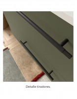 Mueble lavabo Salgar detalle tirador