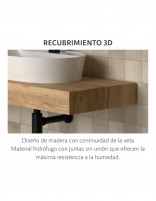 Conjunto encimera + cajonera Domus de Salgar detalle