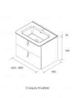 Mueble Uniiq Salgar croquis