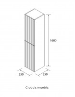 Pilar auxiliar Salgar croquis