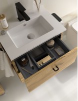 Mueble baño fondo reducido Salgar acabado