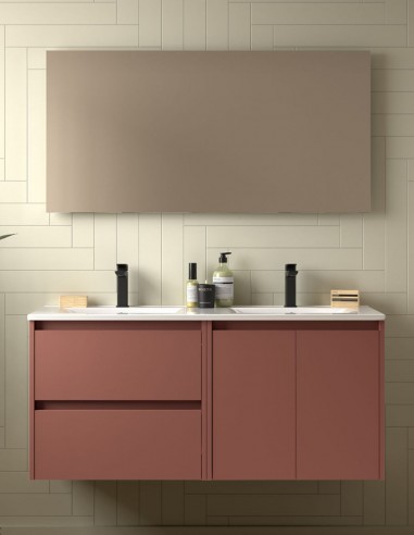 Mueble baño Noja Salgar red satin