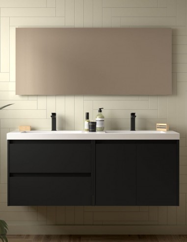 Mueble Noja Salgar black satin