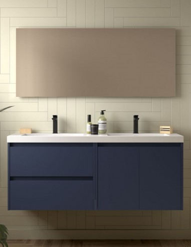 Mueble Noja Salgar blue satin