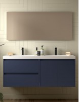 Mueble Noja Salgar blue satin