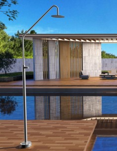 Ducha exterior piscina modelo acero inoxidable S316 Colorado de Imex