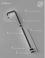 Ducha exterior piscina acero inoxidable​ negra datos