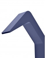 Ducha piscina cascada colores azul océano rociador