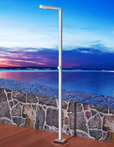 Ducha acero inoxidable piscina