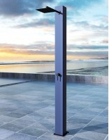 Ducha piscina de exterior colores - acero inoxidable S316 Phoenix de Imex