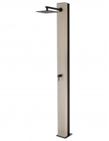 Ducha piscina de exterior moka detalle