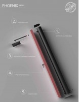 Ducha piscina de exterior rosa coral datos