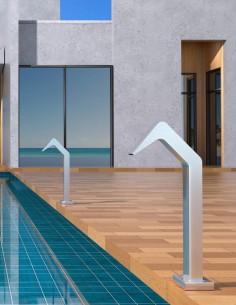 Cascada para piscina modelo acero inoxidable S316 Niágara 1 de Imex 2